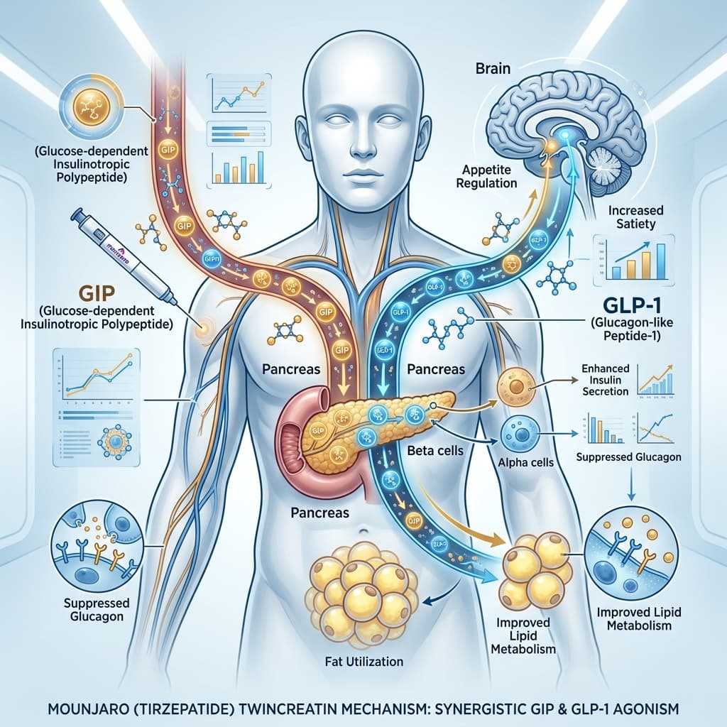 Imagen de portada para Mounjaro (Tirzepatida): Mi experiencia clínica con la hormona dual que está cambiando la medicina metabólica en Perú.