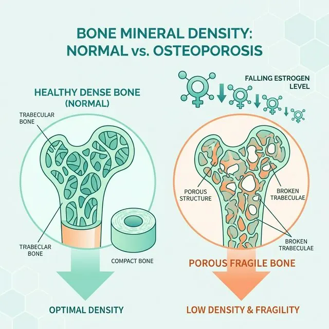 Imagen de portada para Menopausia: síntomas, cambios metabólicos y terapia hormonal